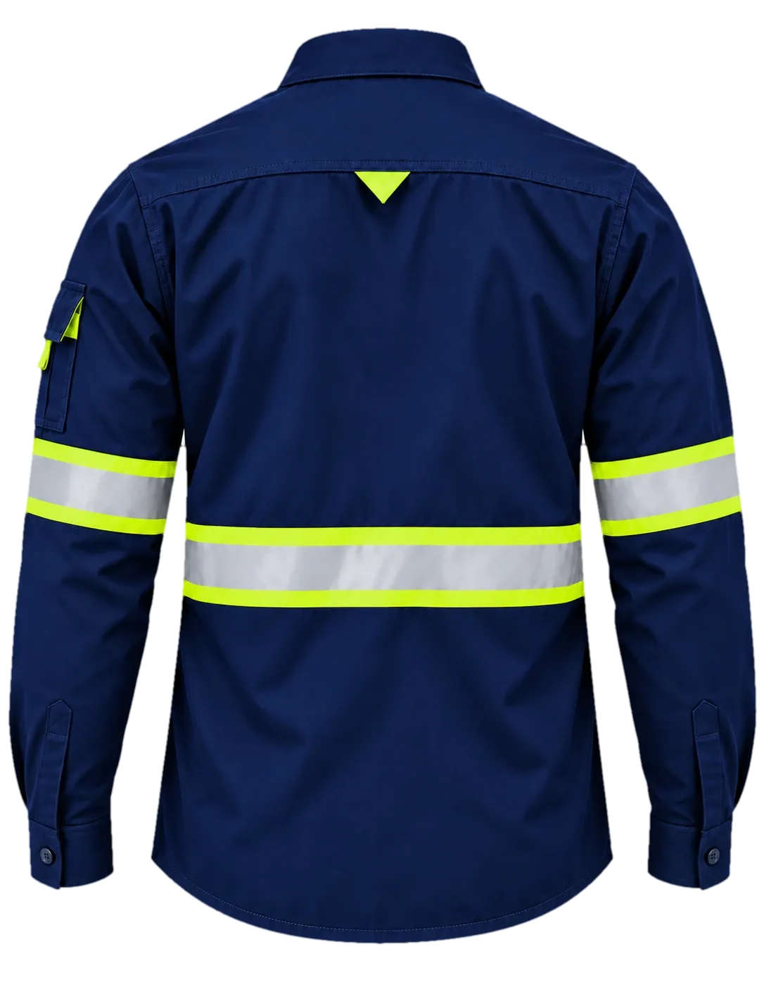 Standout Utility Shirt, long sleeve, back view